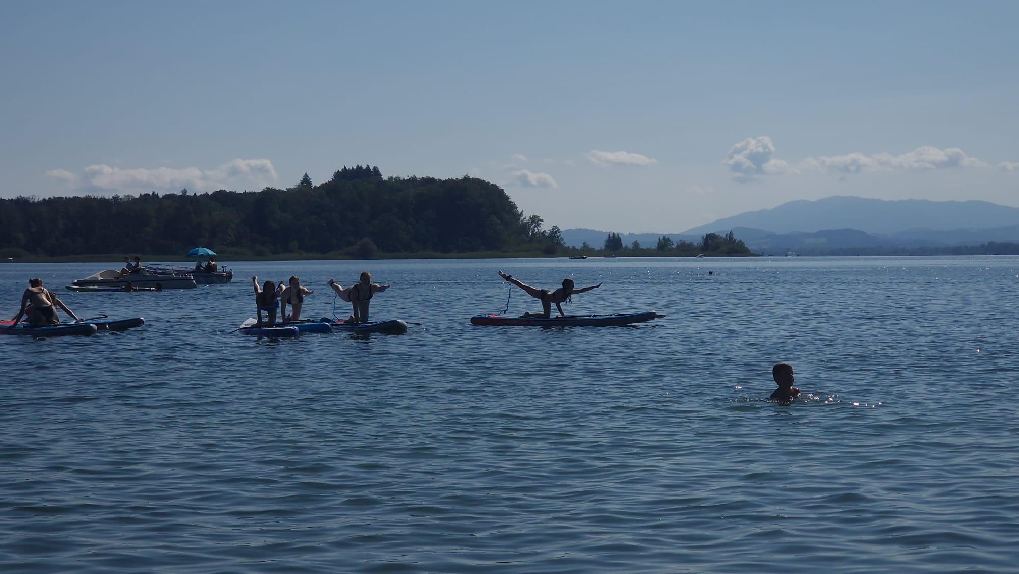 SUP Spass am Chiemsee